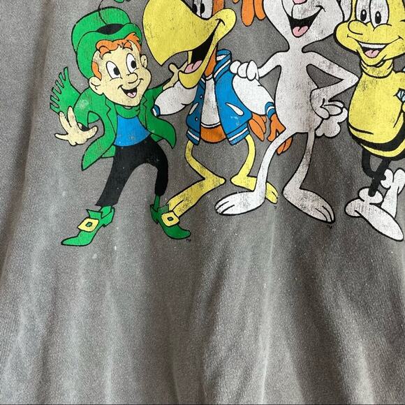 General Mills cereal characters long sleeve crewneck sweatshirt sz SM **see note - Picture 6 of 12